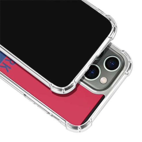 NFL New York Giants Red Performance Series iPhone 13 Pro Clear Case