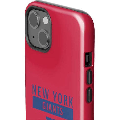 NFL New York Giants Red Performance Series iPhone 15 Impact Case