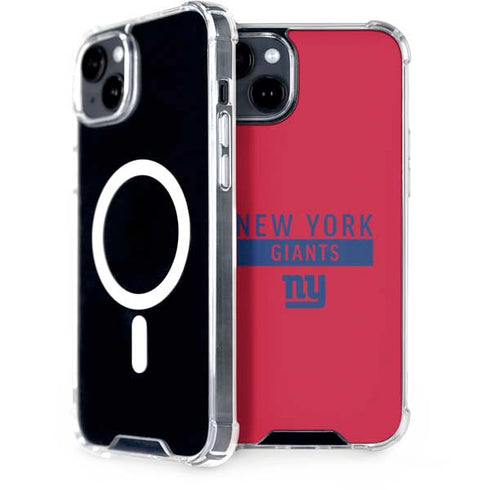 NFL New York Giants Red Performance Series iPhone 15 Plus MagSafe Case