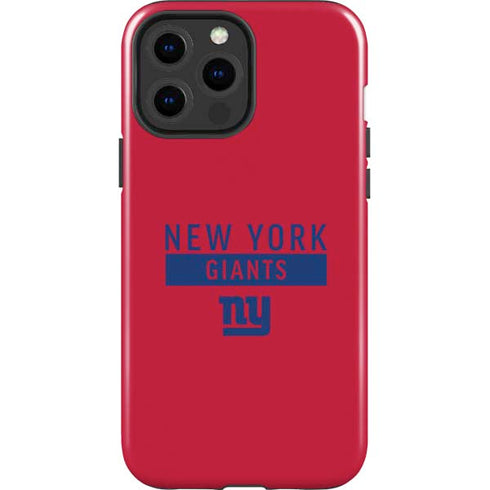 NFL New York Giants Red Performance Series iPhone 15 Pro Max Impact Case