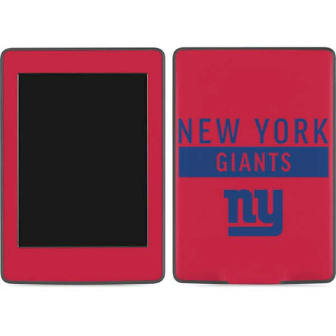 NFL New York Giants Red Performance Series Amazon Kindle Skin