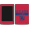 NFL New York Giants Red Performance Series Amazon Kindle Skin
