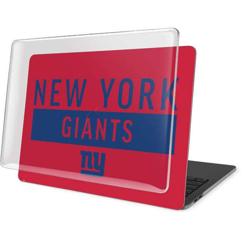 NFL New York Giants Red Performance Series MacBook Pro 16in (2019-20) Case plus Skin