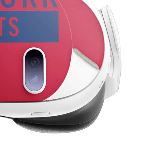 NFL New York Giants Red Performance Series Meta Quest 3 Skin