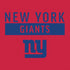 NFL New York Giants Red Performance Series Moto E5 Play Skin