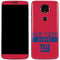 NFL New York Giants Red Performance Series Moto E5 Plus Skin