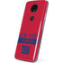 NFL New York Giants Red Performance Series Moto E5 Plus Skin
