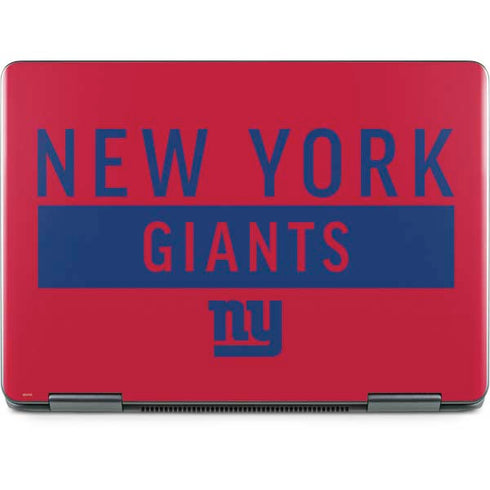 NFL New York Giants Red Performance Series Notebook 9 Pro 13in (2017) Skin