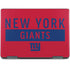 NFL New York Giants Red Performance Series Notebook 9 Pro 13in (2017) Skin