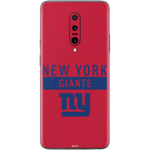 NFL New York Giants Red Performance Series OnePlus 7 Pro Skin
