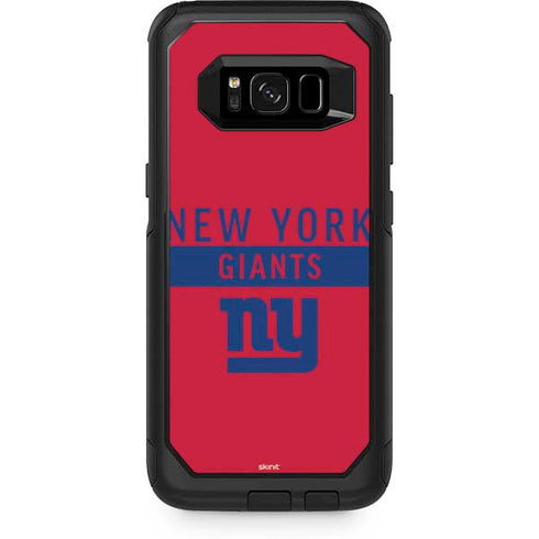 NFL New York Giants Red Performance Series Otterbox Commuter Galaxy Skin