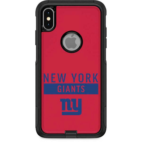 NFL New York Giants Red Performance Series Otterbox Commuter iPhone Skin
