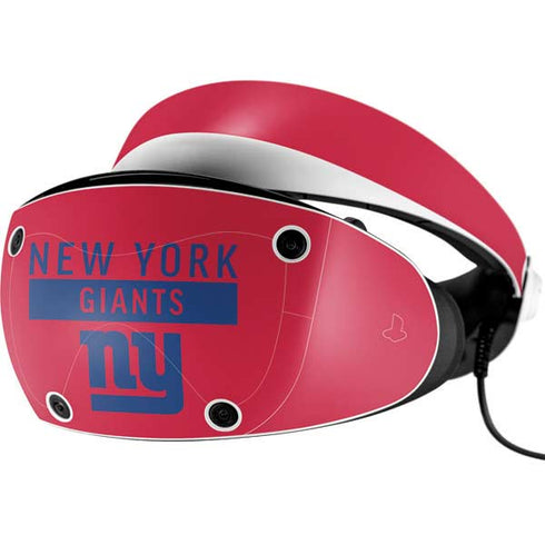 NFL New York Giants Red Performance Series PlayStation VR2 Skin