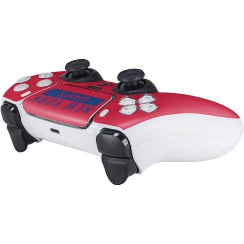 NFL New York Giants Red Performance Series PS5 Controller Skin
