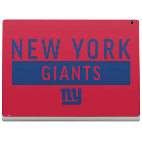 NFL New York Giants Red Performance Series Surface Book 2 13.5in Skin