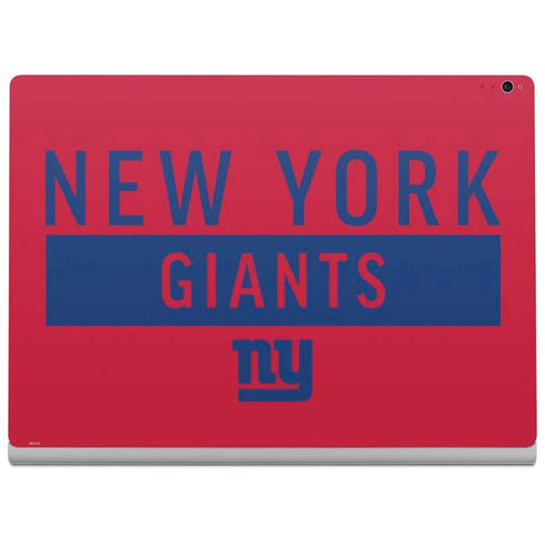 NFL New York Giants Red Performance Series Surface Book 2 15in Skin