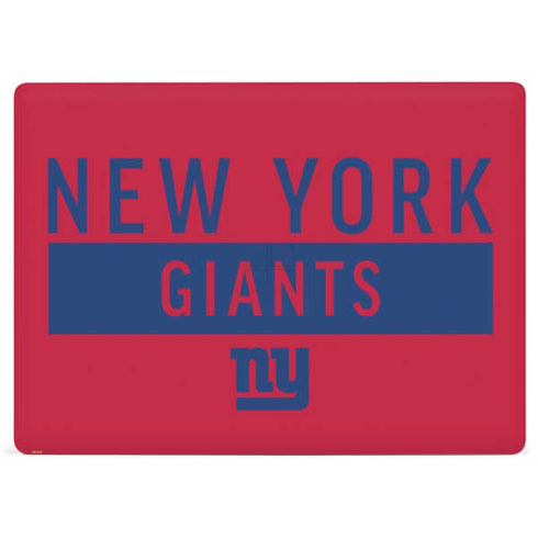 NFL New York Giants Red Performance Series Surface Laptop 2 Skin