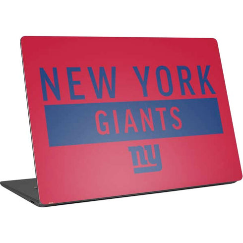 NFL New York Giants Red Performance Series Surface Laptop 4 15in Skin