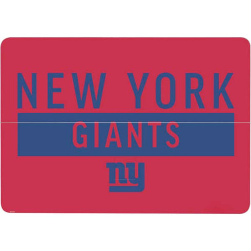 NFL New York Giants Red Performance Series Surface Laptop Studio Skin