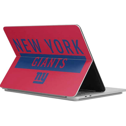 NFL New York Giants Red Performance Series Surface Laptop Studio Skin