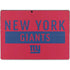 NFL New York Giants Red Performance Series Surface Pro 8 Skin