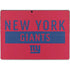 NFL New York Giants Red Performance Series Surface Pro 9 Skin