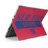 NFL New York Giants Red Performance Series Surface Pro 9 Skin