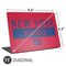 NFL New York Giants Red Performance Series Universal Laptop 11in (8.8 x 6.2in) Skin