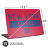 NFL New York Giants Red Performance Series Universal Laptop 15in (12.2 x 8.8in) Skin