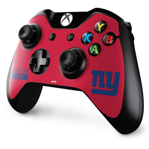 NFL New York Giants Red Performance Series Xbox One Controller Skin