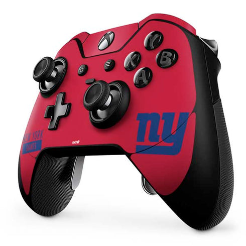 NFL New York Giants Red Performance Series Xbox One Elite Controller Skin