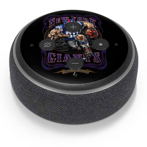Liquid Blue NFL New York Giants Running Back Amazon Echo Dot Skin