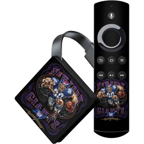 Liquid Blue NFL New York Giants Running Back Amazon Fire TV Skin