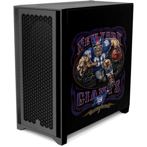 Liquid Blue NFL New York Giants Running Back Corsair 4000D Tempered Glass Mid-Tower ATX Case Skin