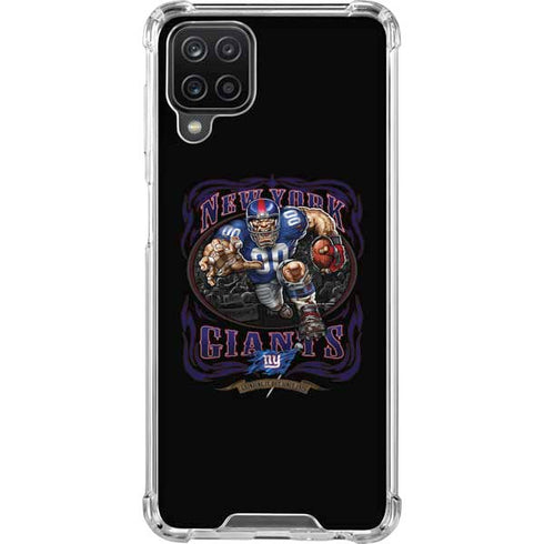 Liquid Blue NFL New York Giants Running Back Galaxy A12 Clear Case