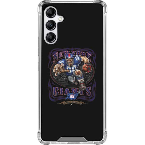 Liquid Blue NFL New York Giants Running Back Galaxy A14 5G Clear Case