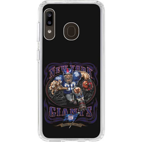 Liquid Blue NFL New York Giants Running Back Galaxy A20 Clear Case