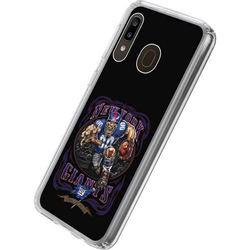 Liquid Blue NFL New York Giants Running Back Galaxy A20 Clear Case