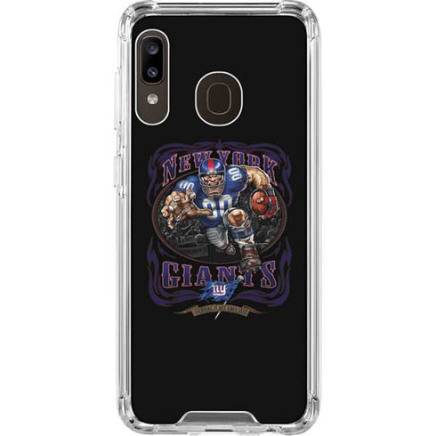 Liquid Blue NFL New York Giants Running Back Galaxy A30 Clear Case