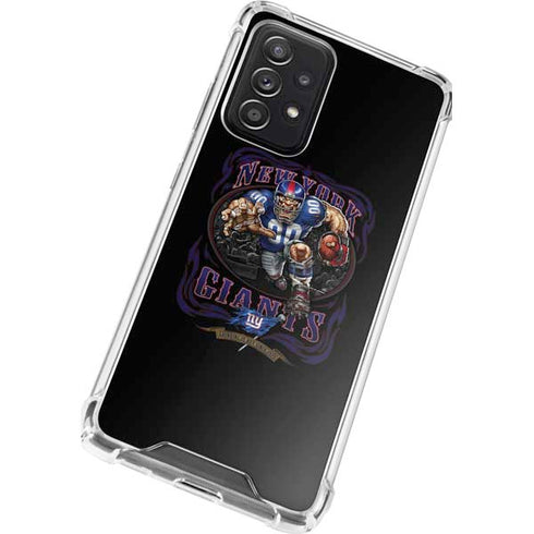 Liquid Blue NFL New York Giants Running Back Galaxy A52 5G Clear Case