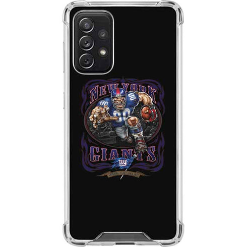 Liquid Blue NFL New York Giants Running Back Galaxy A72 5G Clear Case