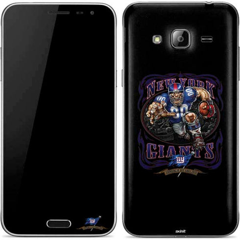 Liquid Blue NFL New York Giants Running Back Galaxy J3 Skin