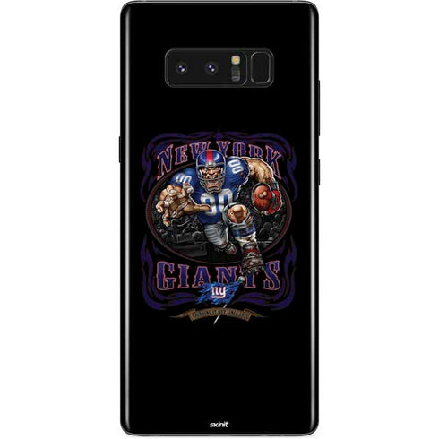Liquid Blue NFL New York Giants Running Back Galaxy Note 8 Skin