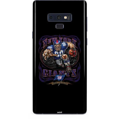 Liquid Blue NFL New York Giants Running Back Galaxy Note 9 Skin