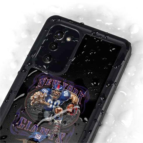 Liquid Blue NFL New York Giants Running Back Galaxy Note20 5G Waterproof Case