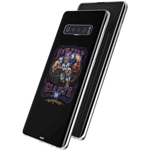 Liquid Blue NFL New York Giants Running Back Galaxy S10 Plus Skin
