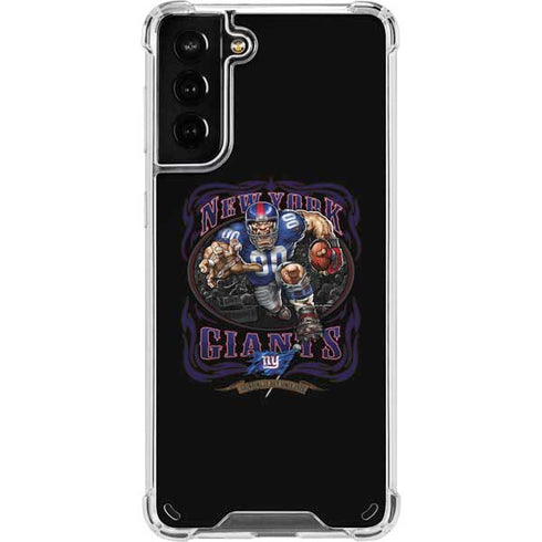 Liquid Blue NFL New York Giants Running Back Galaxy S21 Plus 5G Clear Case