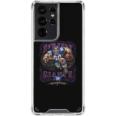 Liquid Blue NFL New York Giants Running Back Galaxy S21 Ultra 5G Clear Case