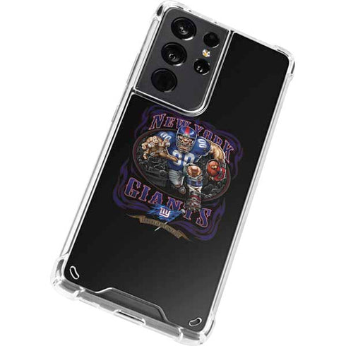 Liquid Blue NFL New York Giants Running Back Galaxy S21 Ultra 5G Clear Case