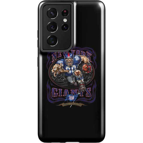Liquid Blue NFL New York Giants Running Back Galaxy S21 Ultra 5G Pro Case